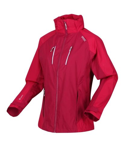 Regatta - Veste imperméable CALDERDALE - Femme (Pourpre / Rose fluo) - UTRG5841