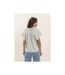 Blouse manches courtes motifs lurex FIKOL - Dona X Lisa-2