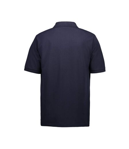 Polo hommes bleu marine ID