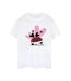 Disney Femme/Les femmes - T-shirt boyfriend en coton avec impression de la voiture de Mickey Mouse (Blanc) - UTBI38817-1