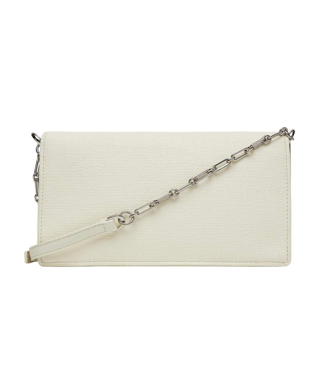Sac à main ecru femme calvin klein jeans ck mini chain - taille unique-2