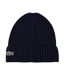 Bonnet noir homme lacoste rb9883 - taille unique-1