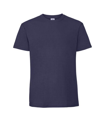 T-shirt Iconic Premium Homme Bleu Marine Fruit Of The Loom