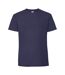 T-shirt Iconic Premium Homme Bleu Marine Fruit Of The Loom-1