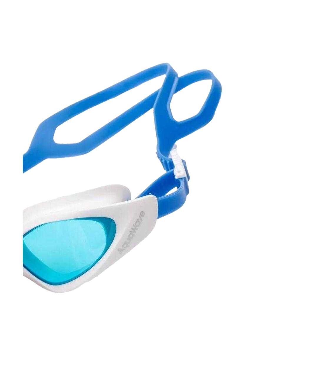 Lunettes De Natation Helm Adulte Blanc Bleu Aquawave-2