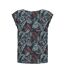 T-Shirt marine imprimé femme only selina - l-2