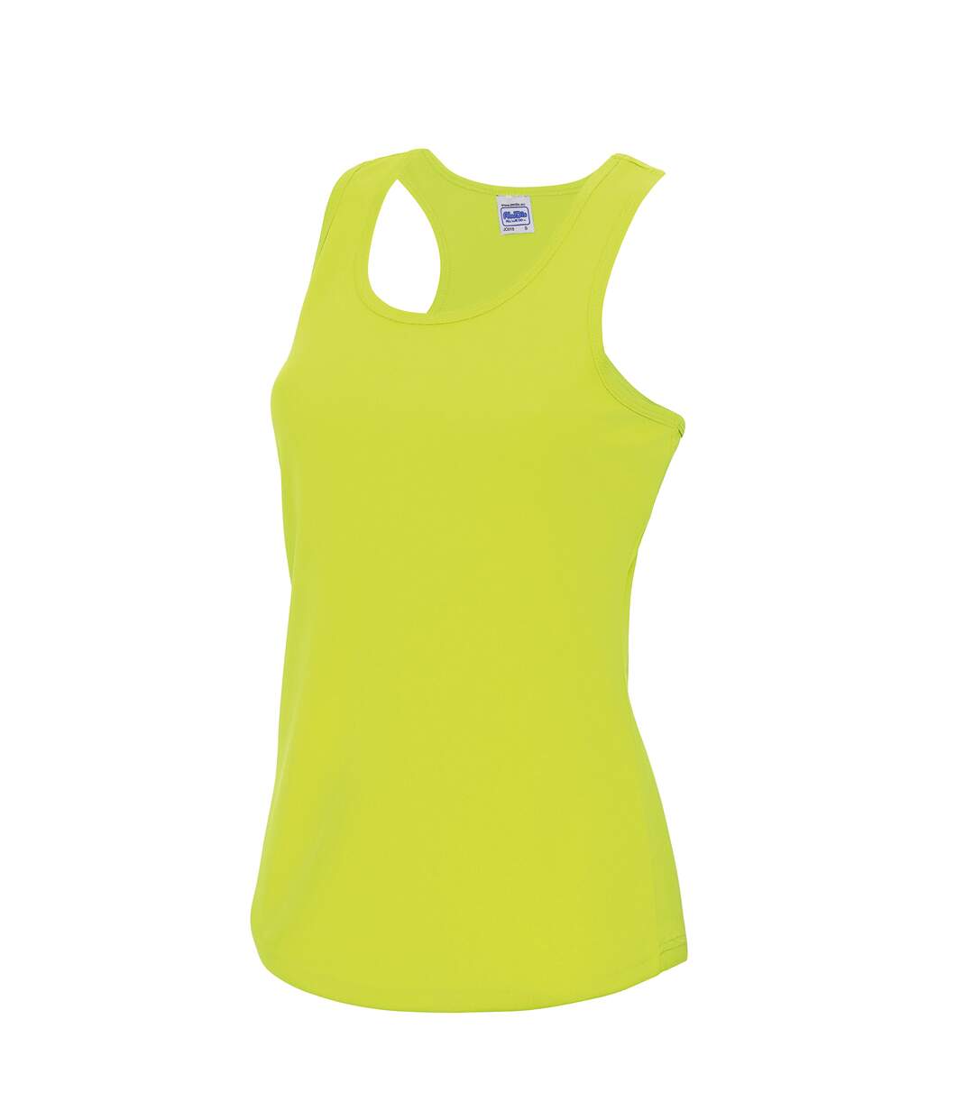 Débardeur sport femmes jaune AWDis-1