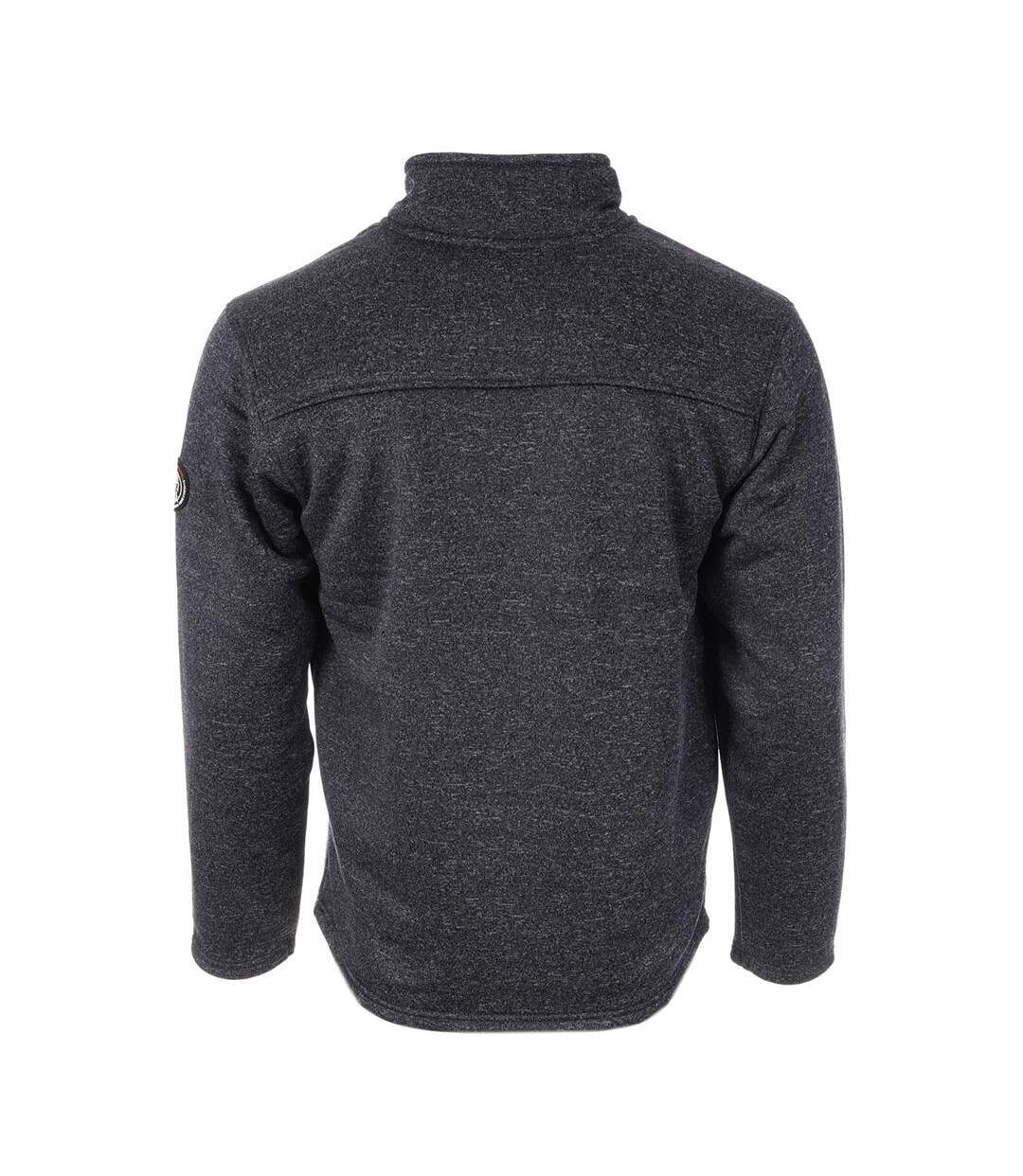 Veste polaire marine homme paname brothers sherpa-2