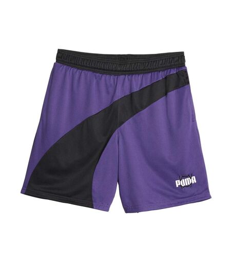 Short noir/violet homme puma flare