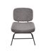 Fauteuil lounge en polyuréthane Detroit Gris