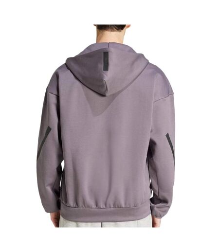 Veste zippée mauve homme adidas z.n.e.