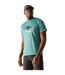 T-shirt Motif/style Vtt Fingal Slogan Homme Bleu Clair Regatta-1