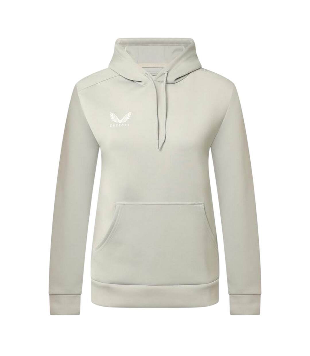 Sweat À Capuche Femme Gris Pâle Castore-1