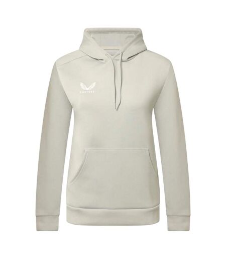 Sweat À Capuche Femme Gris Pâle Castore