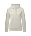 Sweat À Capuche Femme Gris Pâle Castore-1