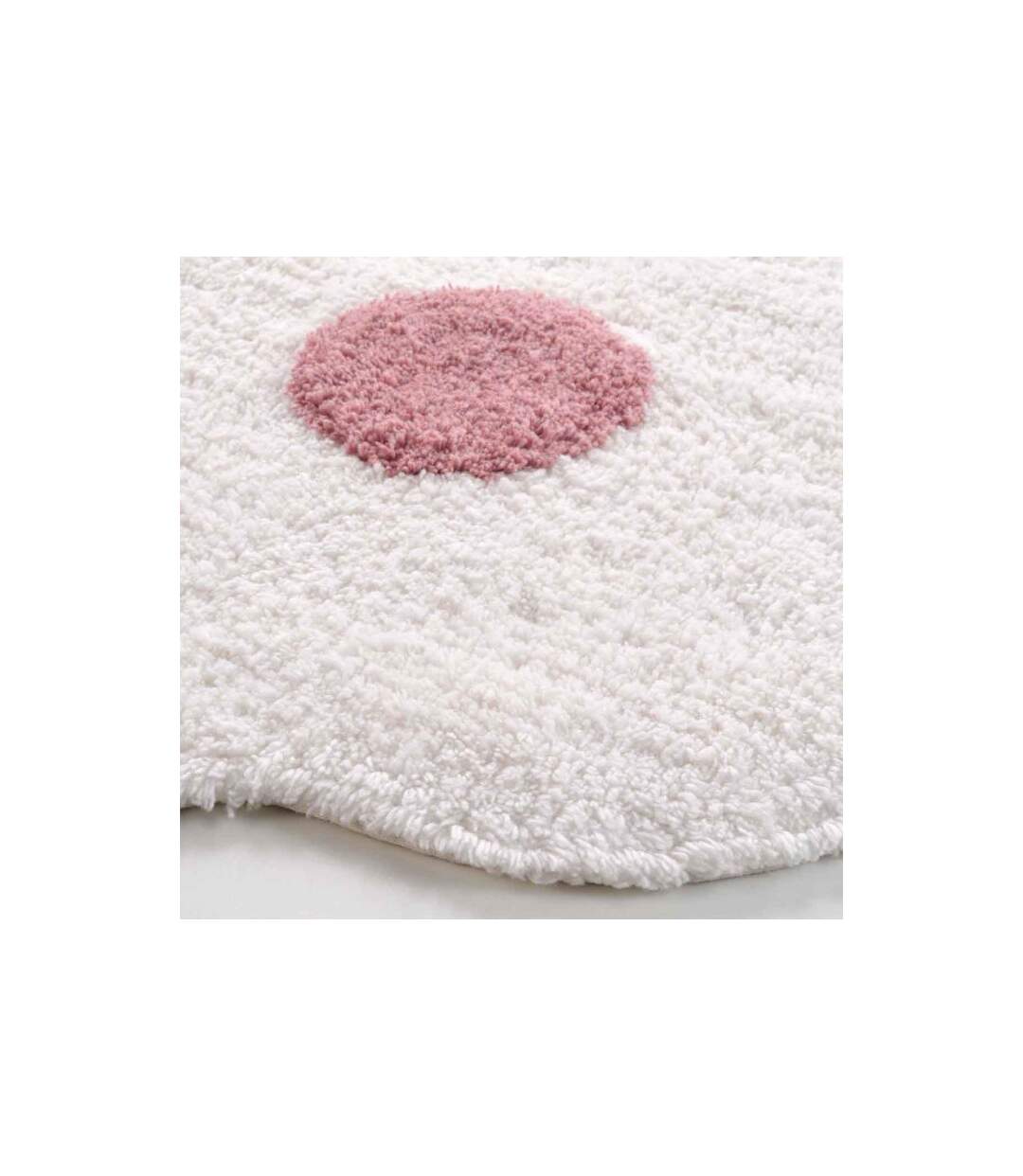 Tapis Déco Enfant Wendy 60x90cm Blanc-2
