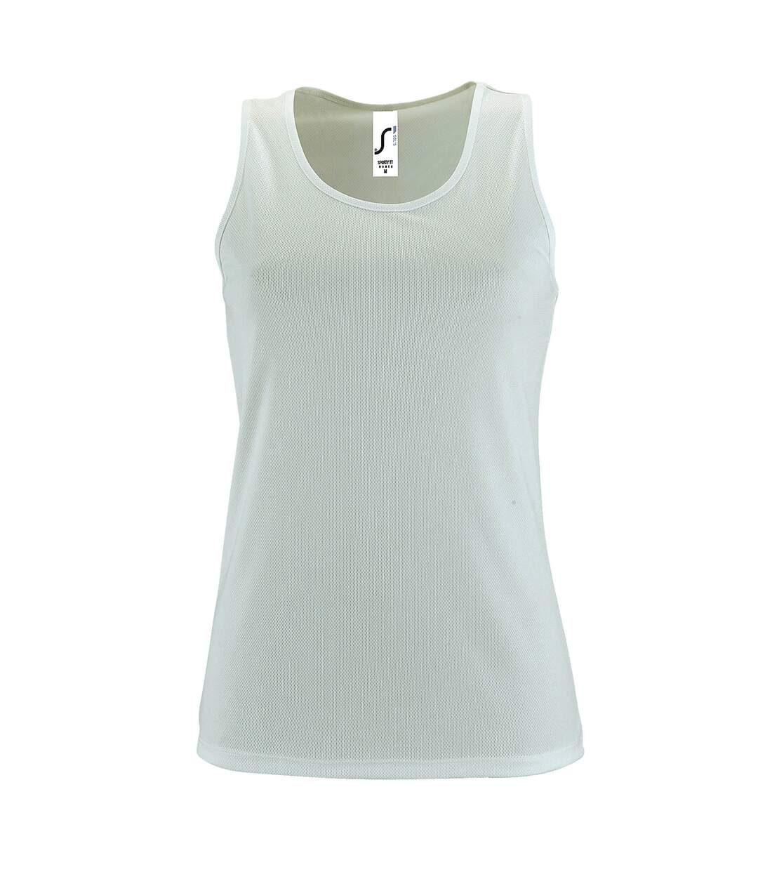 SOLS Womens/Ladies Sporty Performance Sleeveless Tank Top (White) - UTPC3132-1