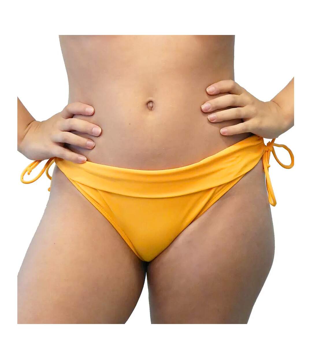 Bas de Bikini Jaune Femme Sun Project Haute-1