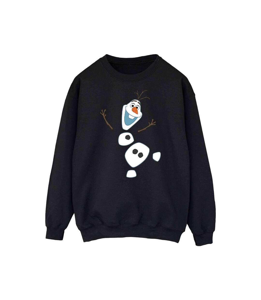Disney Pantalon de survêtement déconstruit Frozen Olaf - Femmes/Ladies (Noir) - UTBI50254-1