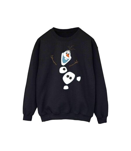 Disney Pantalon de survêtement déconstruit Frozen Olaf - Femmes/Ladies (Noir) - UTBI50254