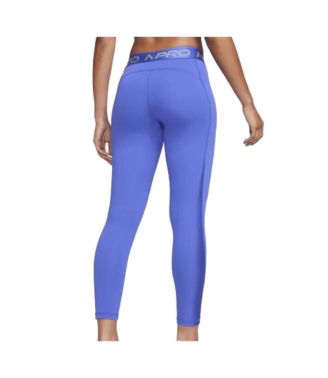 Legging Bleu Femme Nike Tght Shine - L