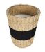 Bougie Parfumée Panier Tressé 23cm Bois & Gingembre-3