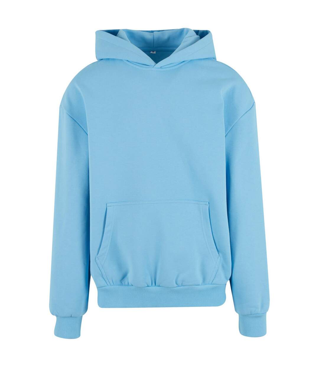 Sweat À Capuche Surdimensionné Ultra Lourd Pour Hommes Bleu Baltique Build Your Brand-1