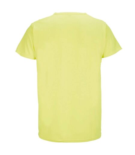 T-shirt Sprint Adulte Jaune Néon SOLS