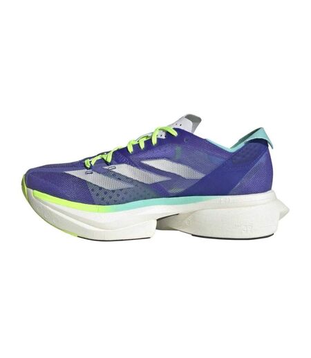 Womens/ladies Adizero Adios Pro 3 3 Stripes Lace Up Running Shoes Cobalt Blue Adidas