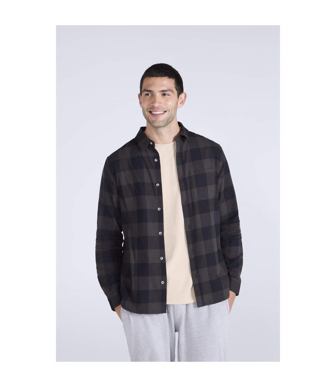 Chemise Cove Homme Noir Animal-1