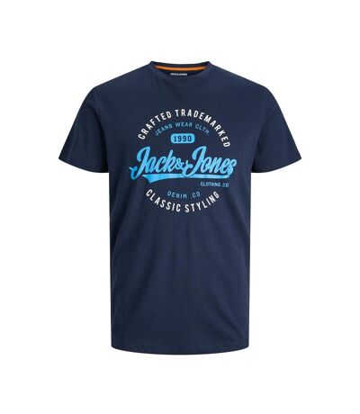 T-shirt Marine Homme Jack & Jones Mikk - L