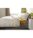 Belledorm Maya Paisley Duvet Set (White/Gray/Oyster) - UTBM455