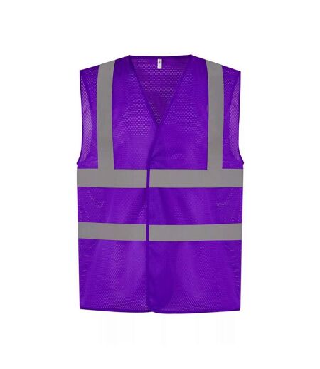 Gilet Haute Visibilité Cool Adulte Violet Yoko