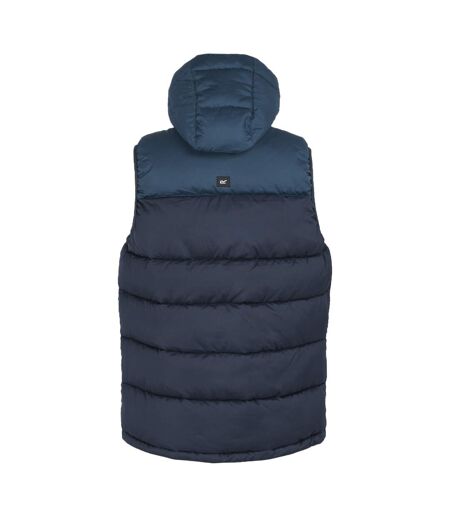 Mens nevado heavyweight sleeveless body warmer moonlight denim/navy Regatta