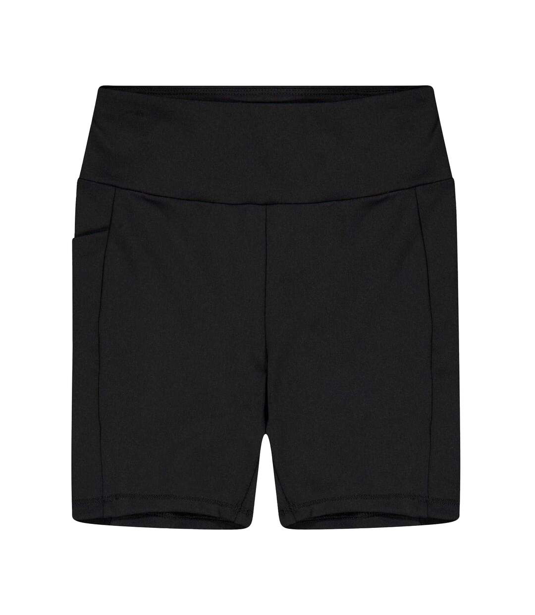 Womens/ladies Slim Biker Shorts Black The North Face-1