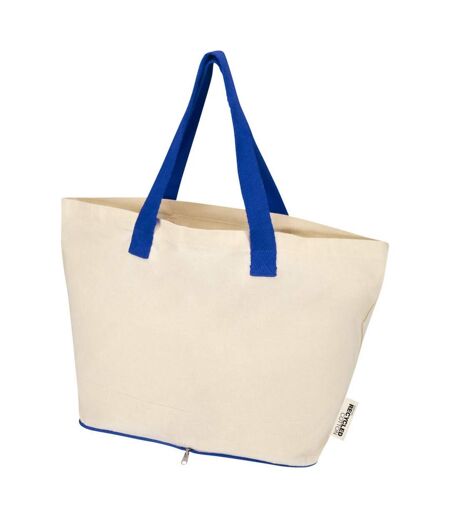 Tote Bag Sierra Taille Unique Naturel Bleu Roi Floso