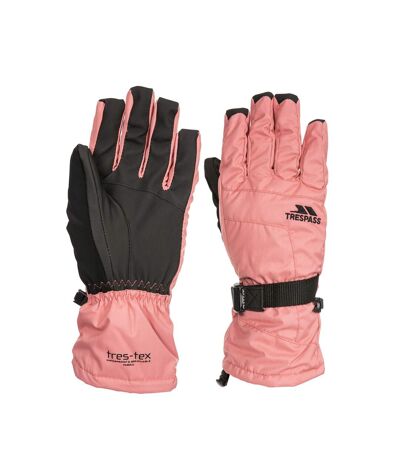 Trespass Womens/Ladies Embray Gloves (Dusty Rose) - UTTP4414