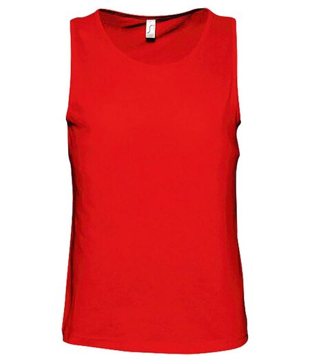 t-shirt débardeur pour homme - 11465 - rouge