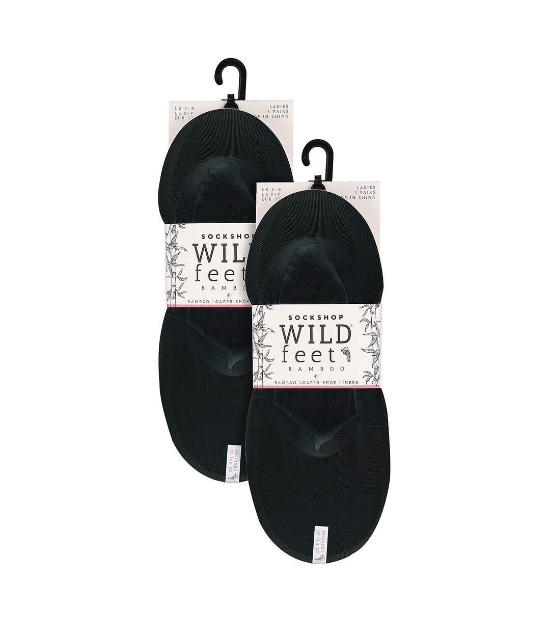Wildfeet - 6 Paires Femme Chaussettes Bambou Basses avec Silicone Antidérapant-2
