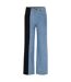 Jean Femme Turquoise Vif Hugo-1