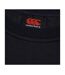 Womens/ladies Club Crew Neck Sweatshirt Black Canterbury-3