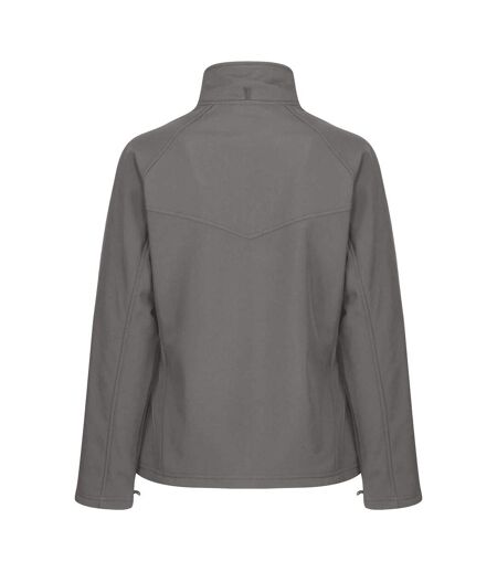 Regatta Ladies Uproar Softshell Wind Resistant Jacket (Seal Grey) - UTRG1491