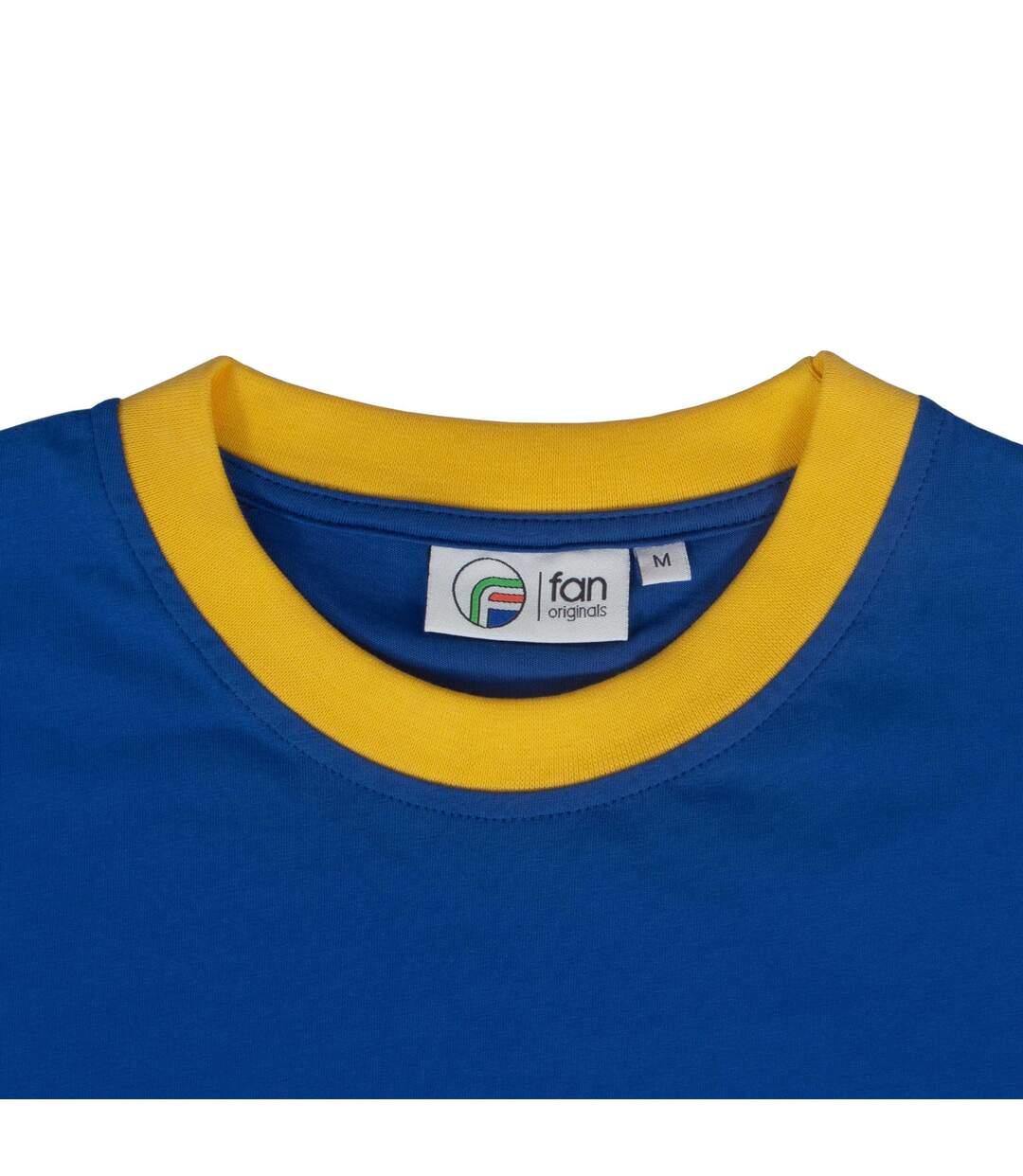 Mens Retro T-shirt Royal Blue Leeds United FC-4