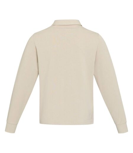 Polo sweat clyde adulte blanc cassé Elevate