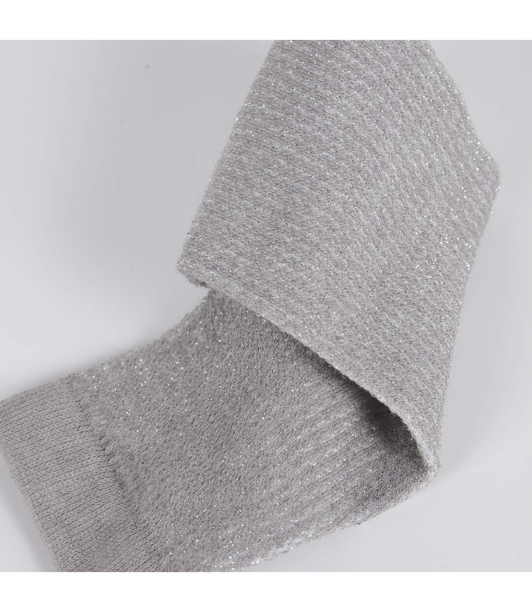 Chaussettes mi-hautes laine/viscose et fils de lurex Mode-3