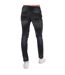 Mens Maylead Cotton Denim Faded Slim Jeans Black Duck And Cover-3
