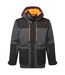 Mens ev4 tall winter jacket metal grey Portwest-1