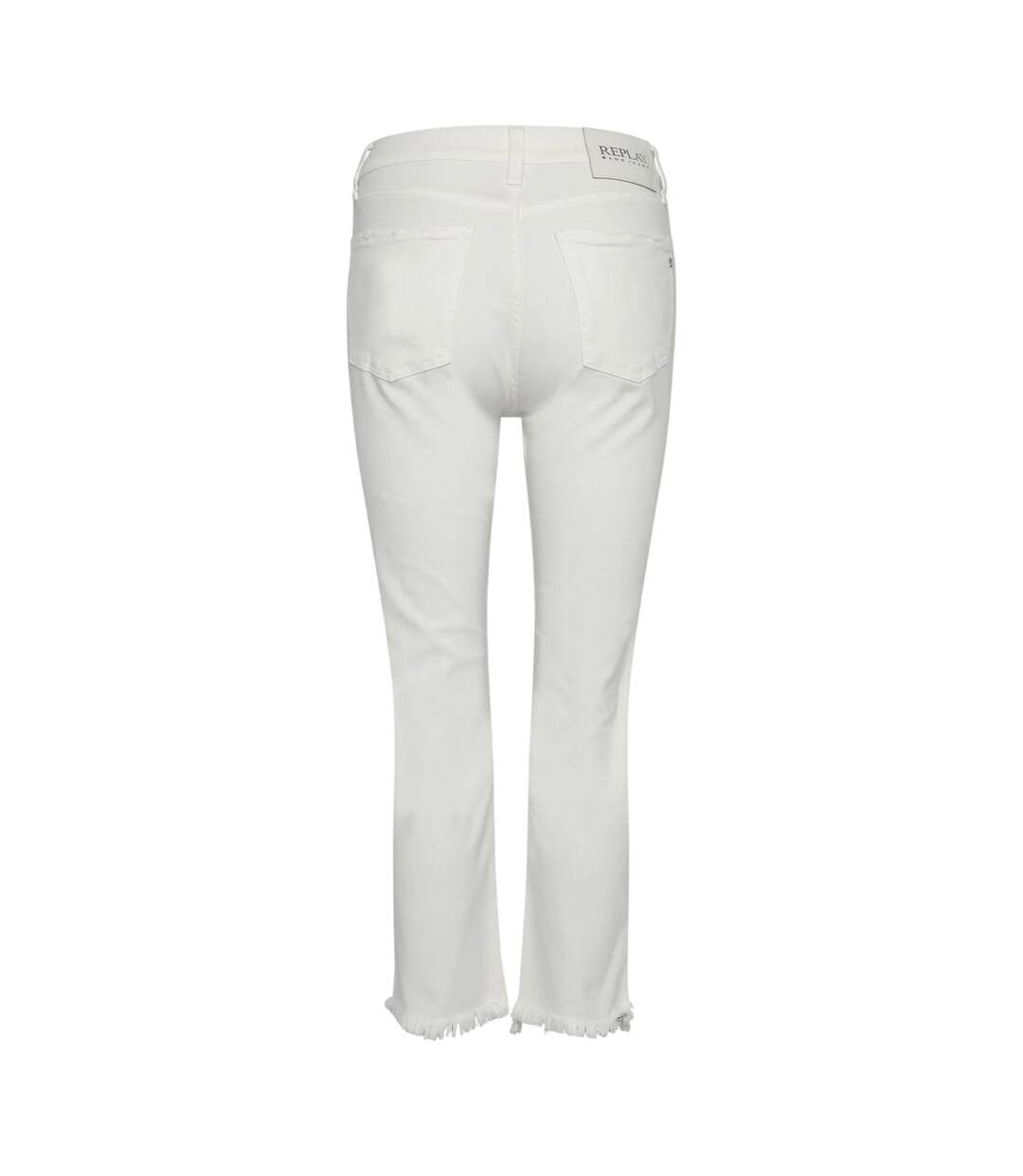 Jean Motif/style Uni Femme Blanc Replay-2