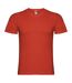 Roly Mens Samoyedo V Neck T-Shirt (Red) - UTPF4231