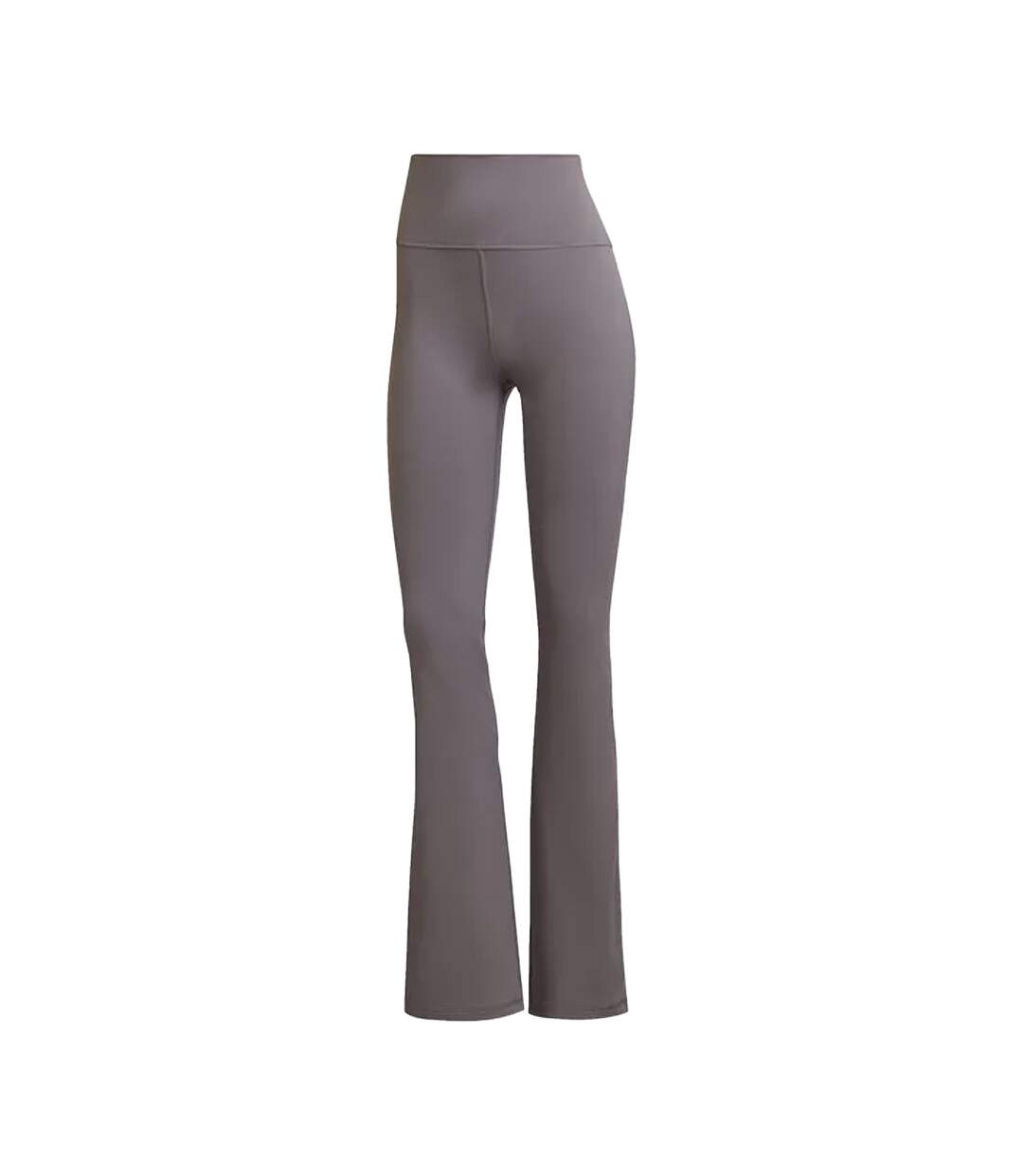 Legging yoga studio femme gris Adidas-1